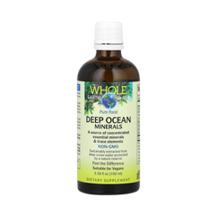 Natural Factors, Whole Earth & Sea, Deep Ocean Minerals, 3.38 Fl Oz