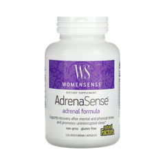 Natural Factors, WomenSense, AdrenaSense, Adrenal Formula, 120 Vegetarian Capsules