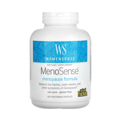 Natural Factors, WomenSense, MenoSense, Menopause Formula, 180 Vegetarian Capsules