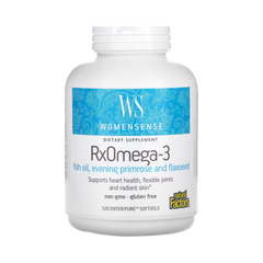 Natural Factors, WomenSense, RxOmega-3, 120 Enteripure Softgels