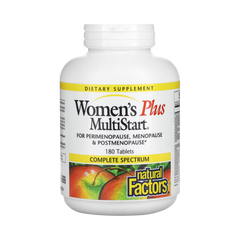 Natural Factors, Women's Plus MultiStart, 180 Tablets