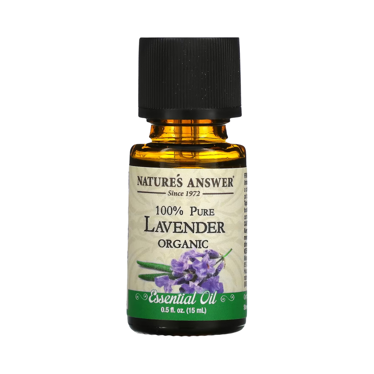 Nature's Answer - Organic Essential Oil, Lavender, 0.5 OZ