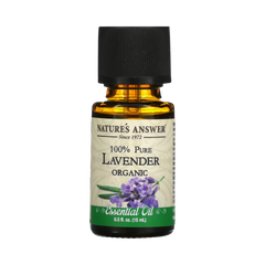 Nature's Answer - Organic Essential Oil, Lavender, 0.5 OZ