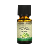 Nature's Answer  - Organic Tea Tree Essential Oil, 0.5 OZ