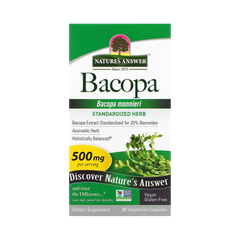 Nature’s Answer - Bacopa 500mg, 90 Capsules