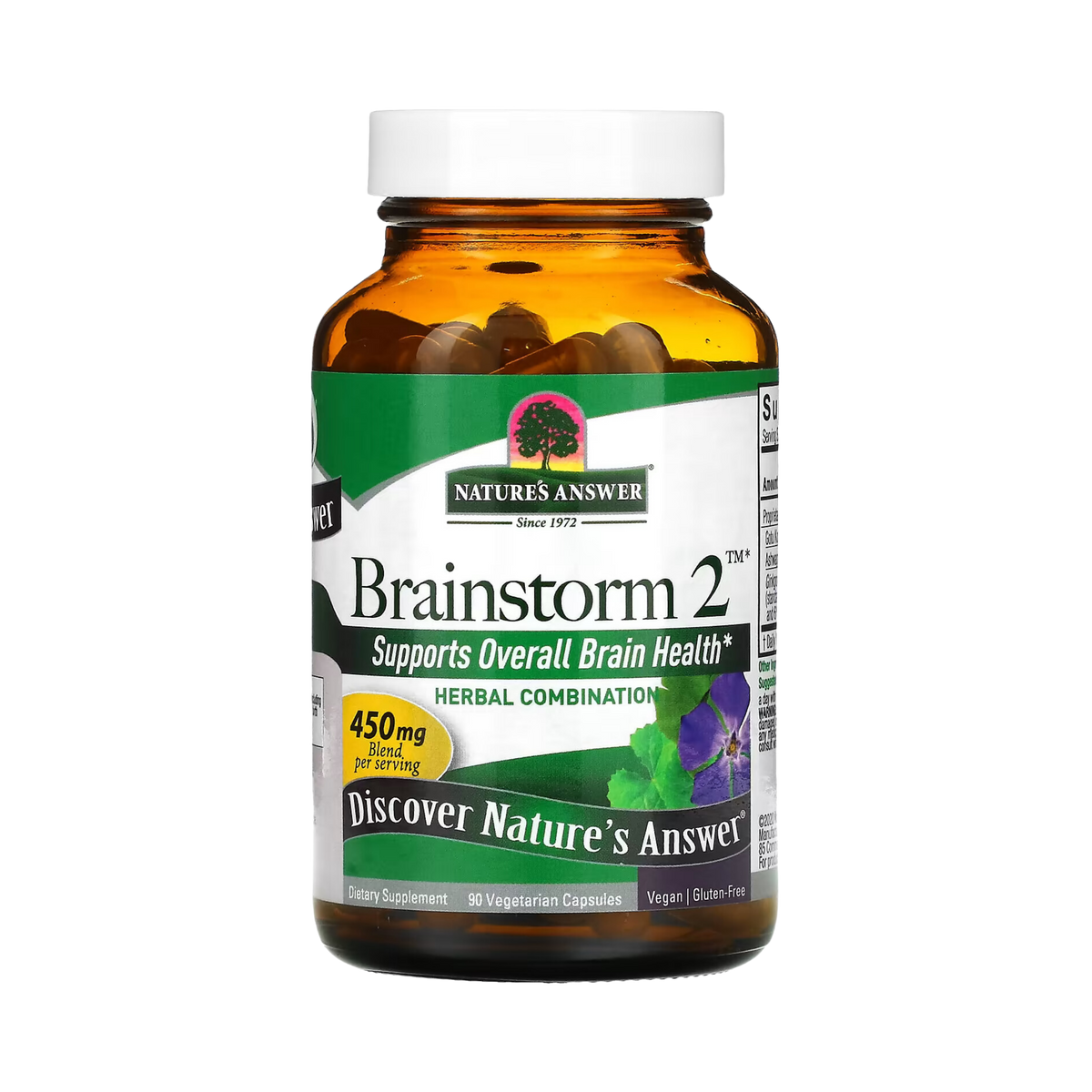 Nature’s Answer - Brainstorm 2, 90 Capsules