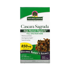 Nature’s Answer - Cascara Sagrada Bark, 90 Capsules