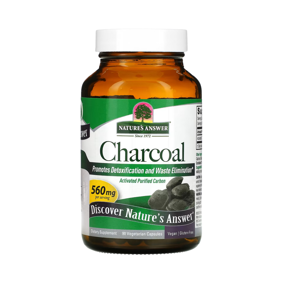 Nature’s Answer - Charcoal, 90 Capsules