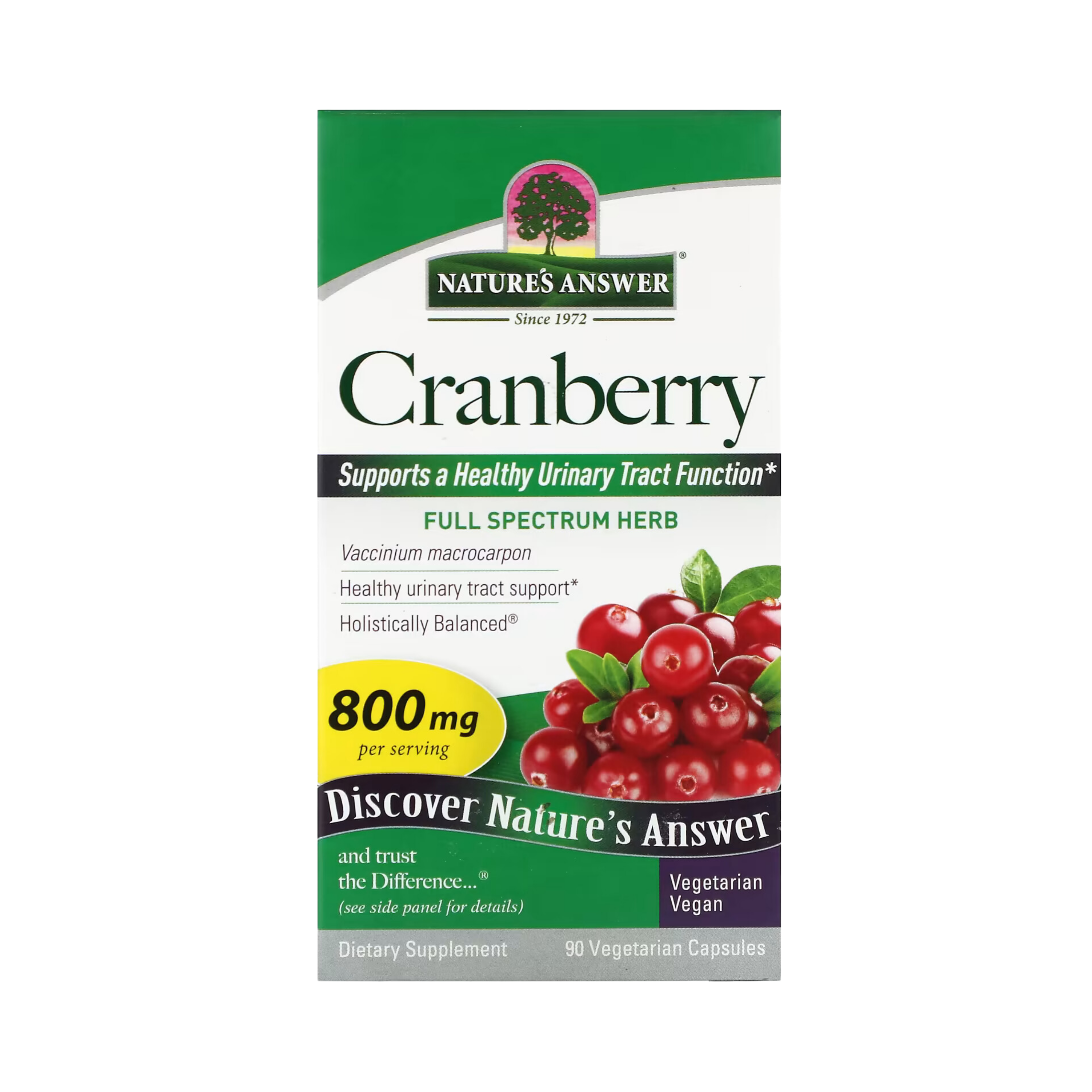 Nature’s Answer - Cranberry Fruit, 90 Capsules