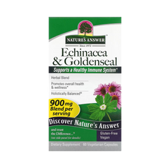 Nature's Answer - Echinacea & Goldenseal, 60 Vegetarian Capsules