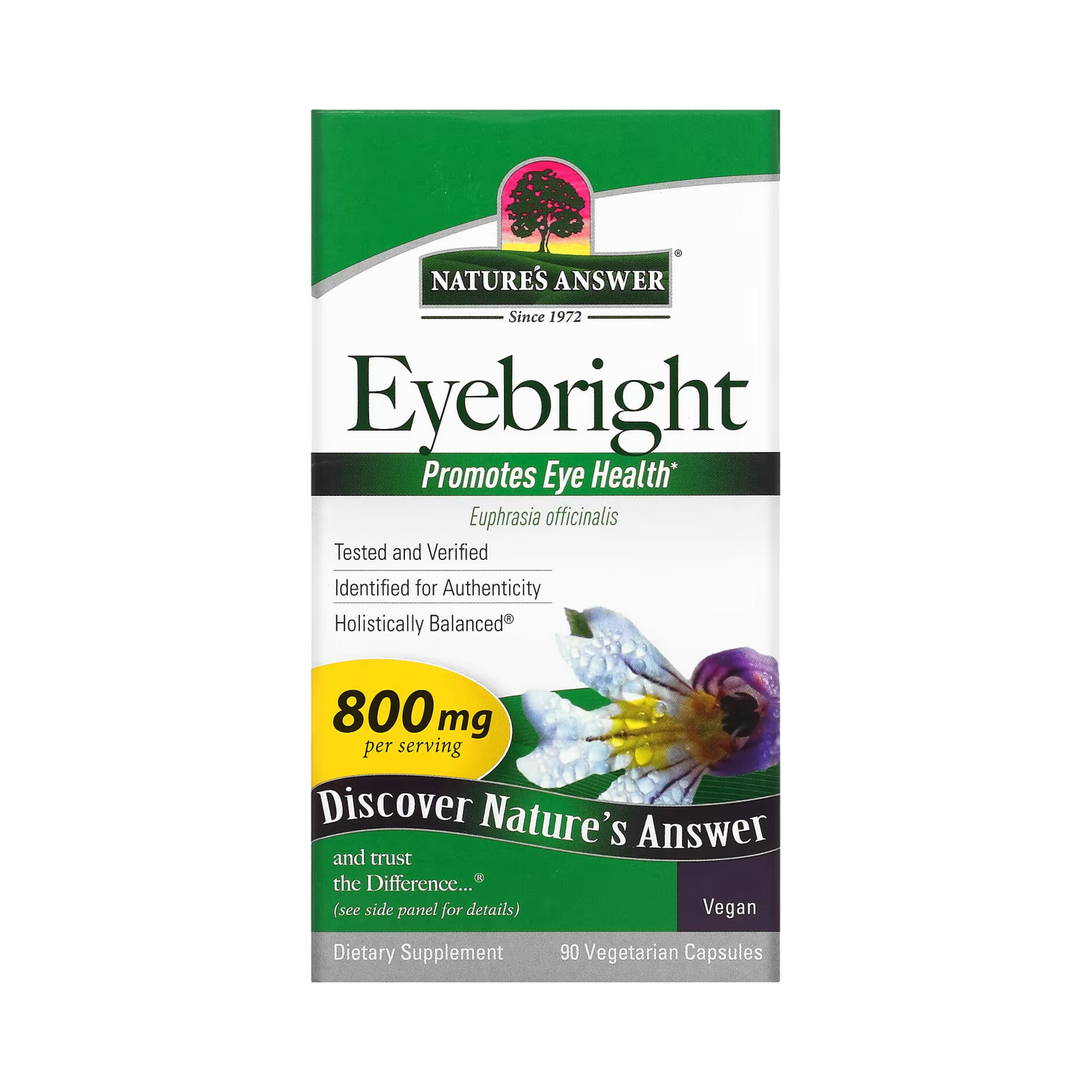 Nature’s Answer - Eyebright Herb, 90 CAP