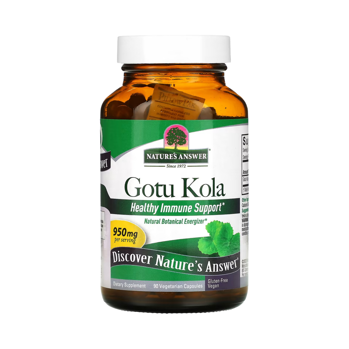 Nature’s Answer - Gotu-Kola Herb, 90 Capsules