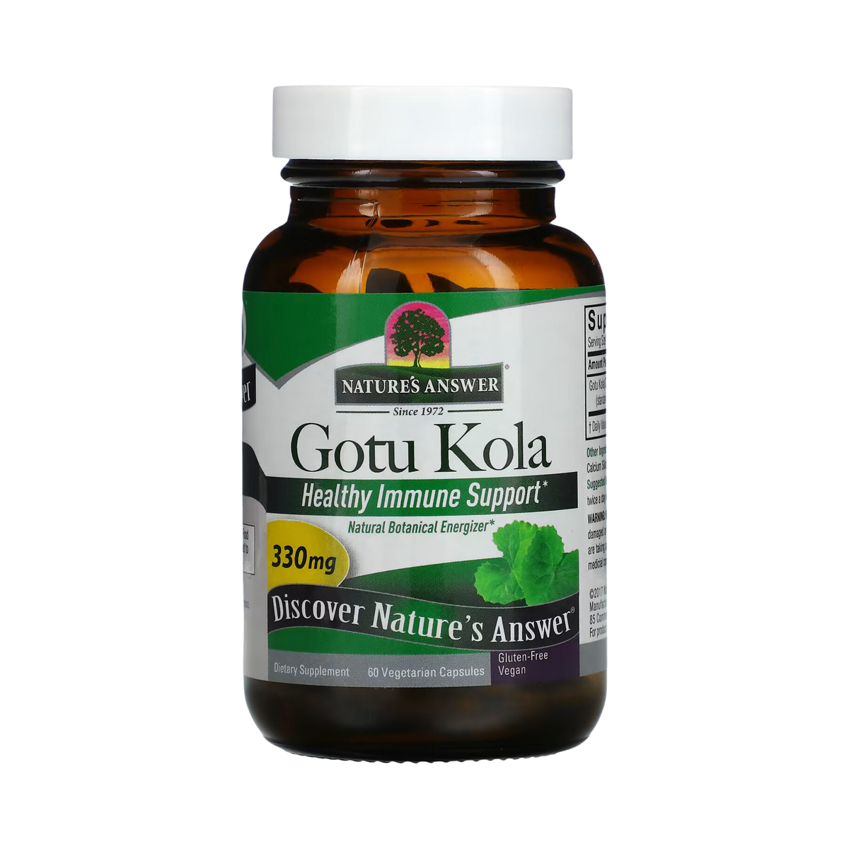 Nature’s Answer - Gotu-Kola Herb, 60 Capsules