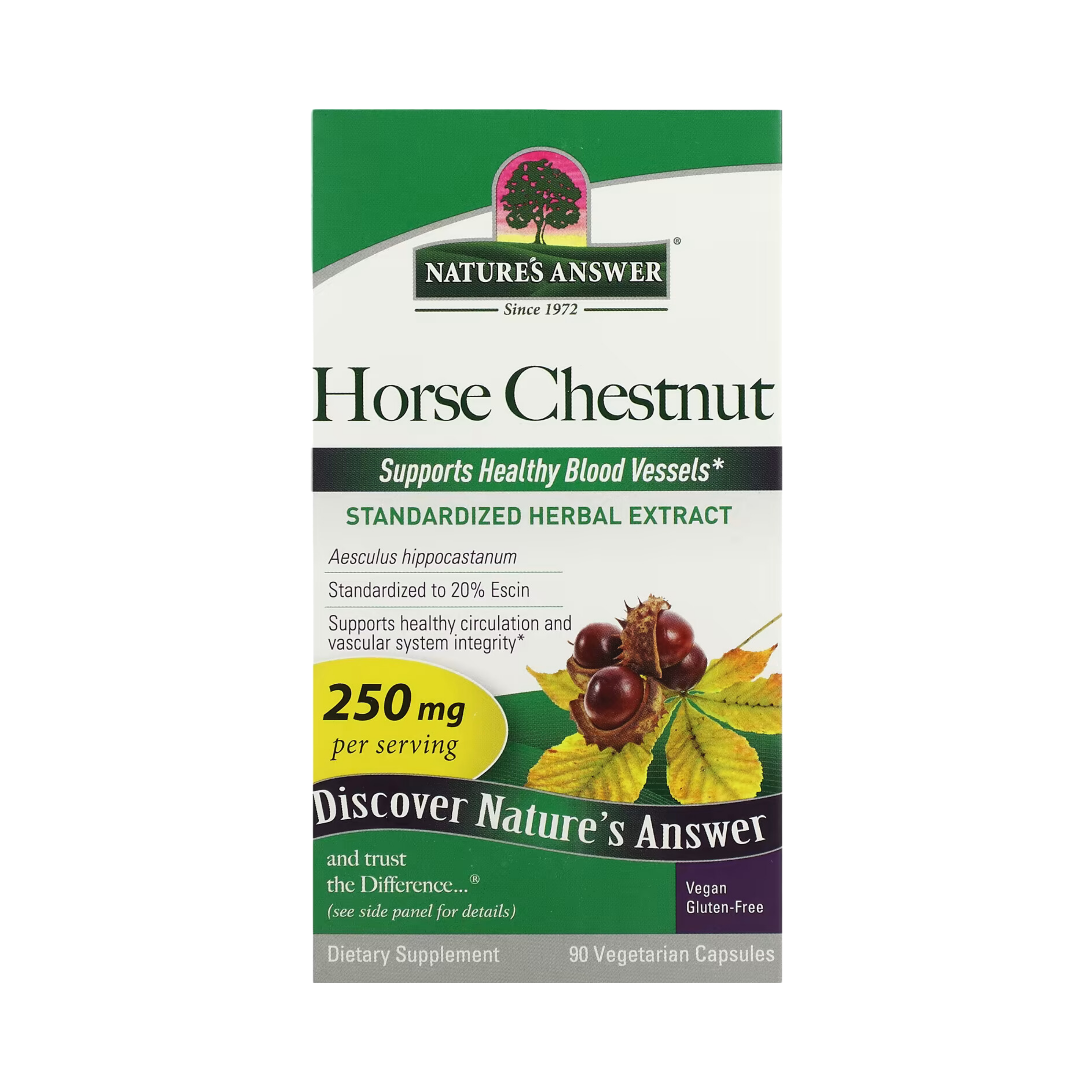 Nature’s Answer - Horse chestnut, 90 Capsules