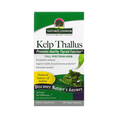 Nature’s Answer - Kelp Thallus, 100 Capsules