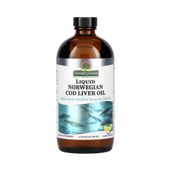 Nature’s Answer - Liquid Norwegian Cod Liver Oil Lemon Lime, 16 Oz