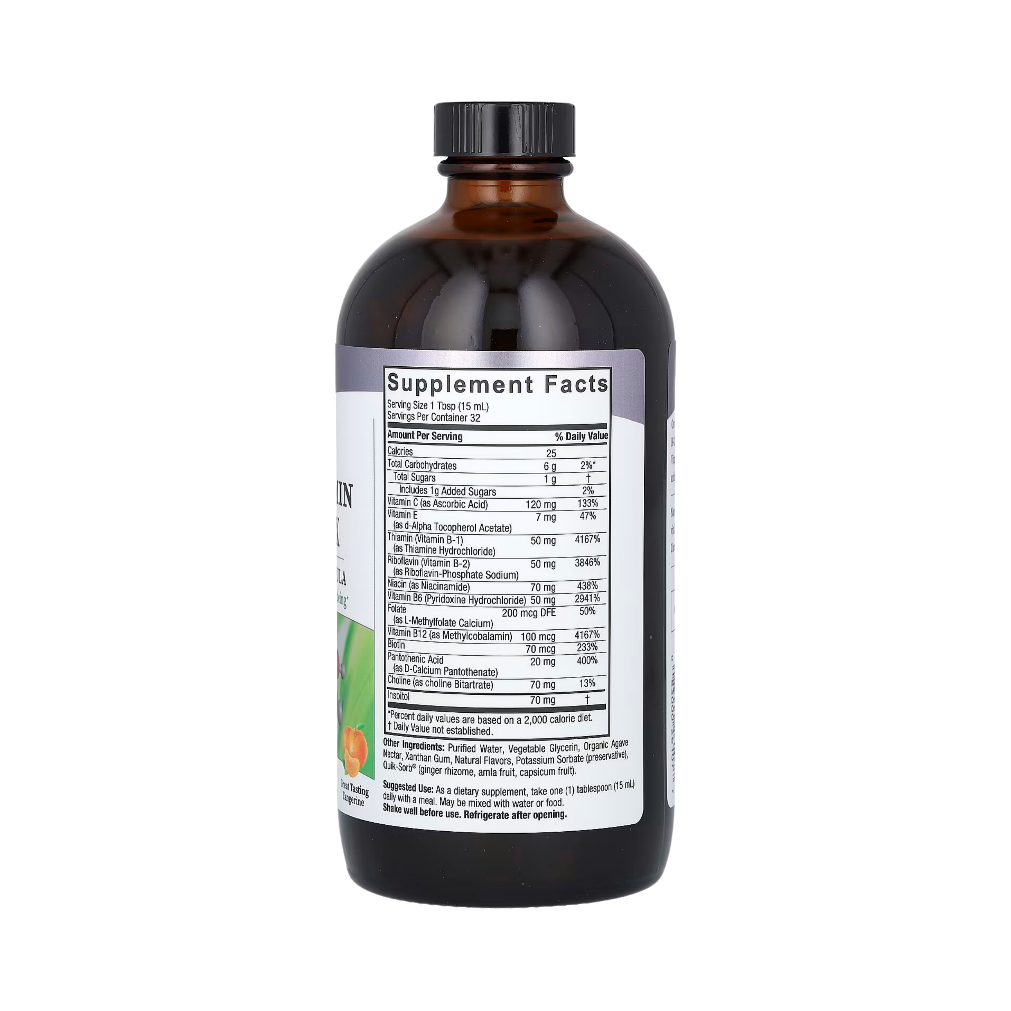 Nature's Answer - VITAMIN B COMPLEX LIQUID 16OZ