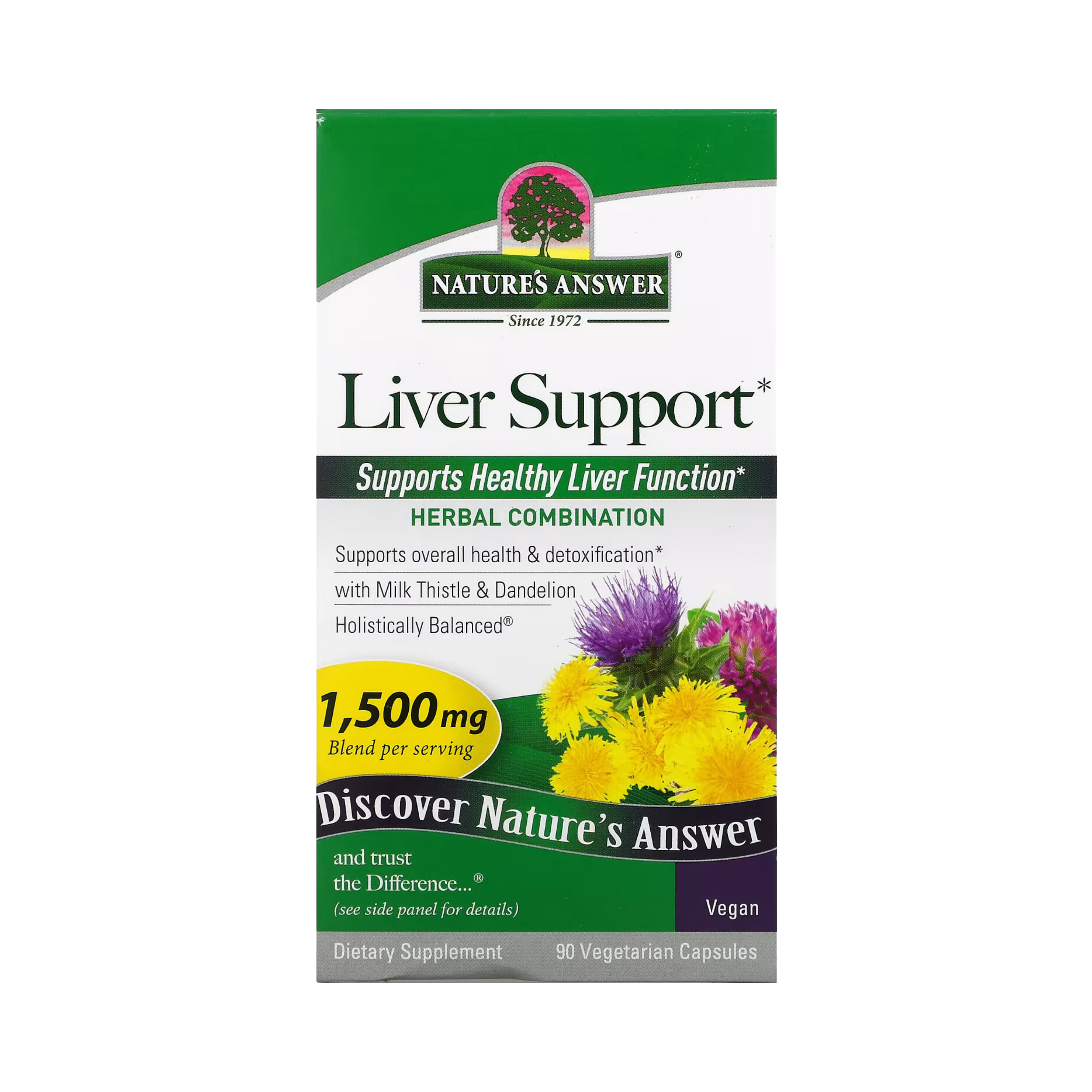 Nature’s Answer - Liver Support, 90 Capsules