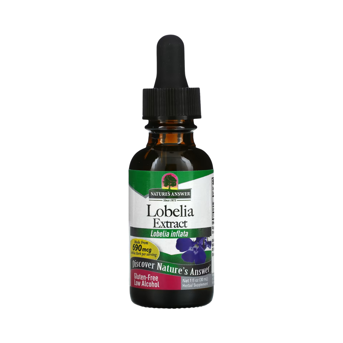 Nature’s Answer, Lobelia Inflata Herb Extract, 1 Oz