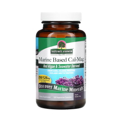 Nature's Answer - Marine Based Cal-Mag, 120 Vegetarian Capsules