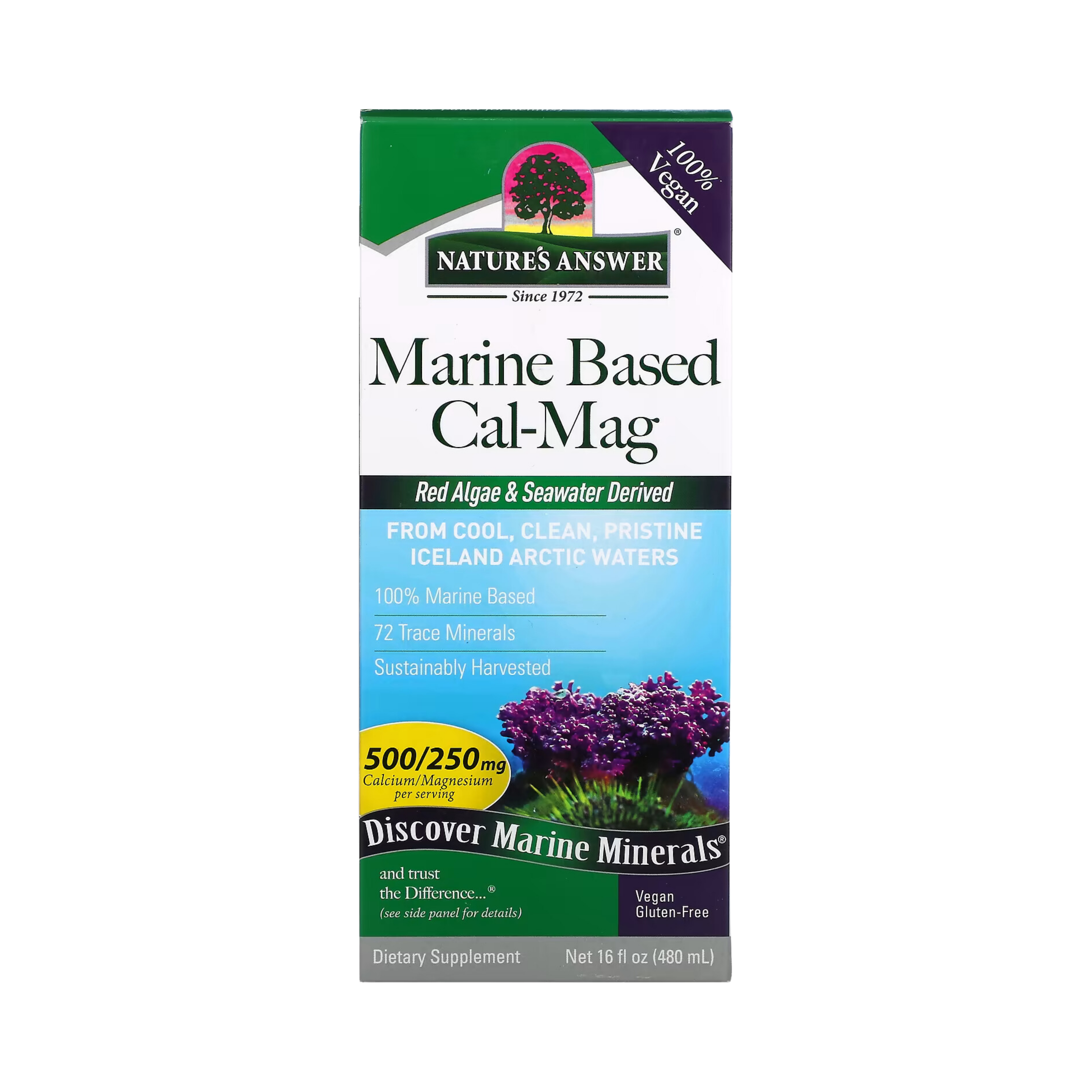 Nature's Answer - Marine Based Cal-Mag, 16 fl oz