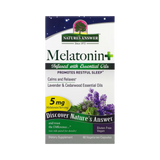 Nature's Answer -  Melatonin+, 5 mg, 60 Vegetarian Capsules