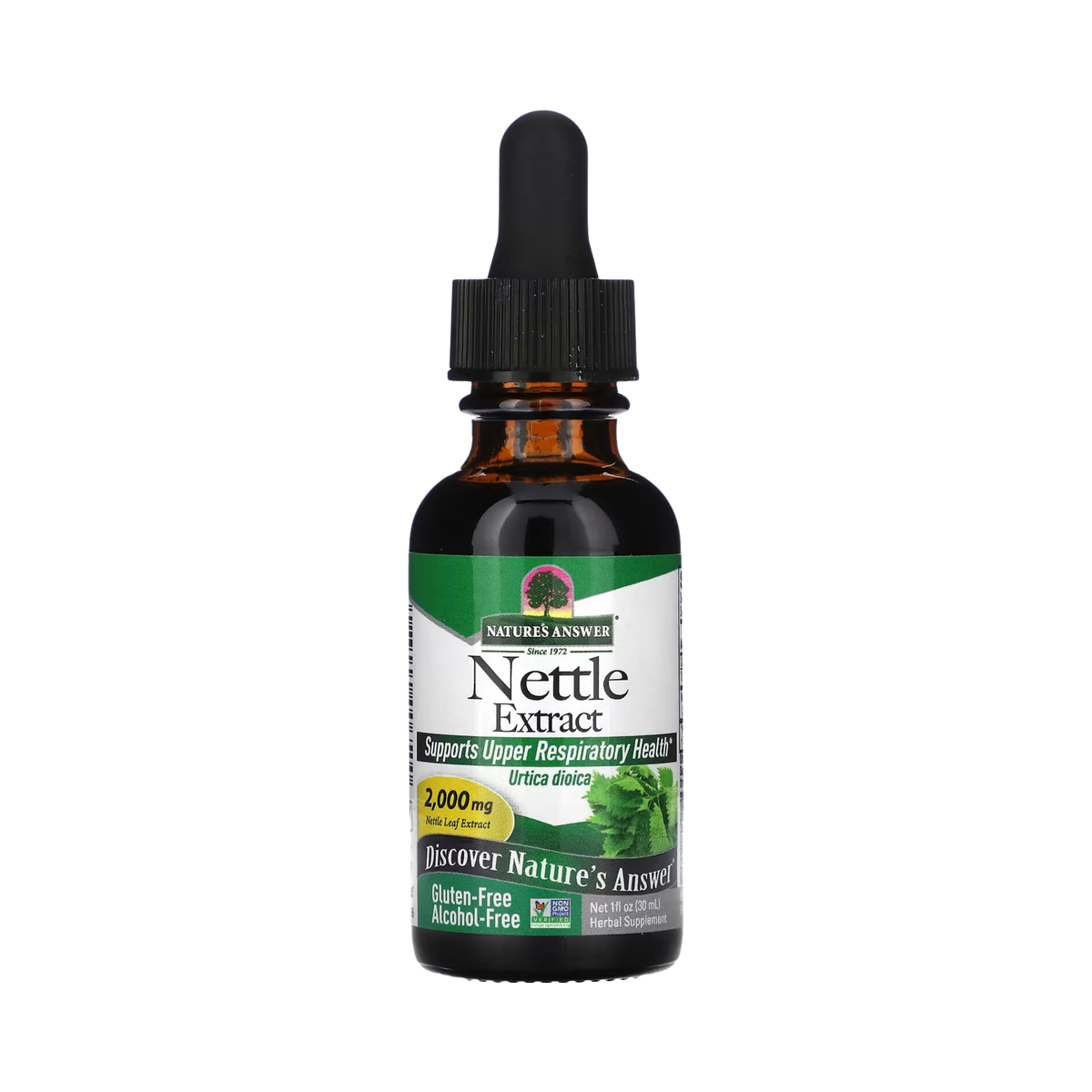 Nature’s Answer - Nettles Alcohol Free Extract, 1 Oz