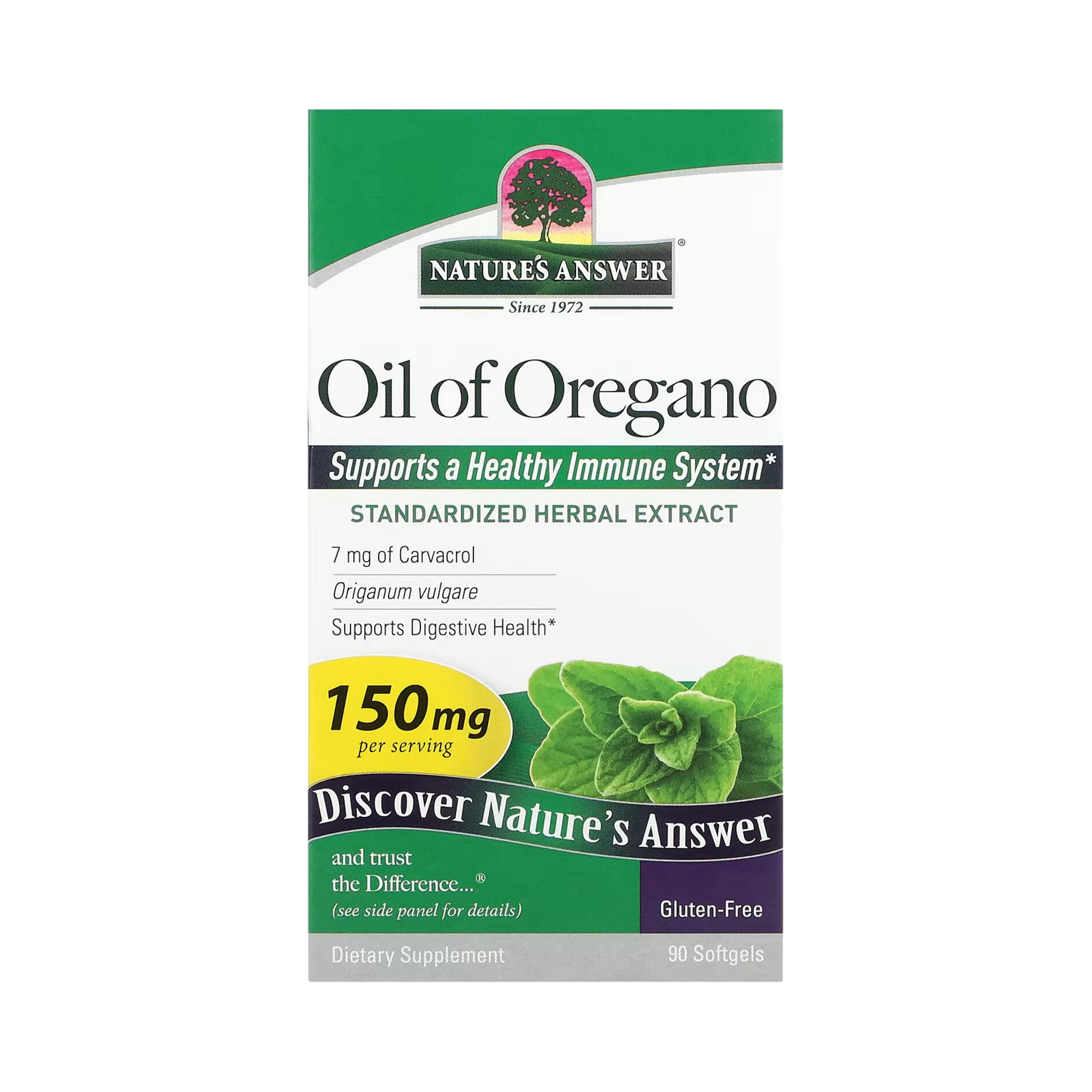 Nature’s Answer - Oil of Oregano, 90 Softgels