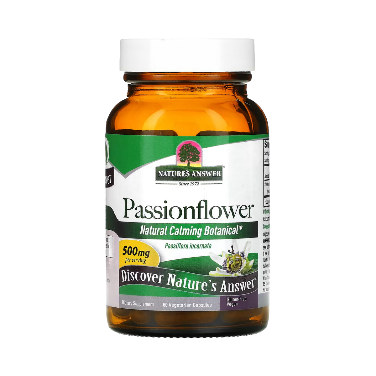 Nature’s Answer - Passion Flower Standardized, 60 Capsules