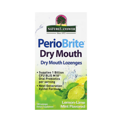 Nature's Answer - PerioBrite Dry Mouth Lozenges, 100 Lozenges