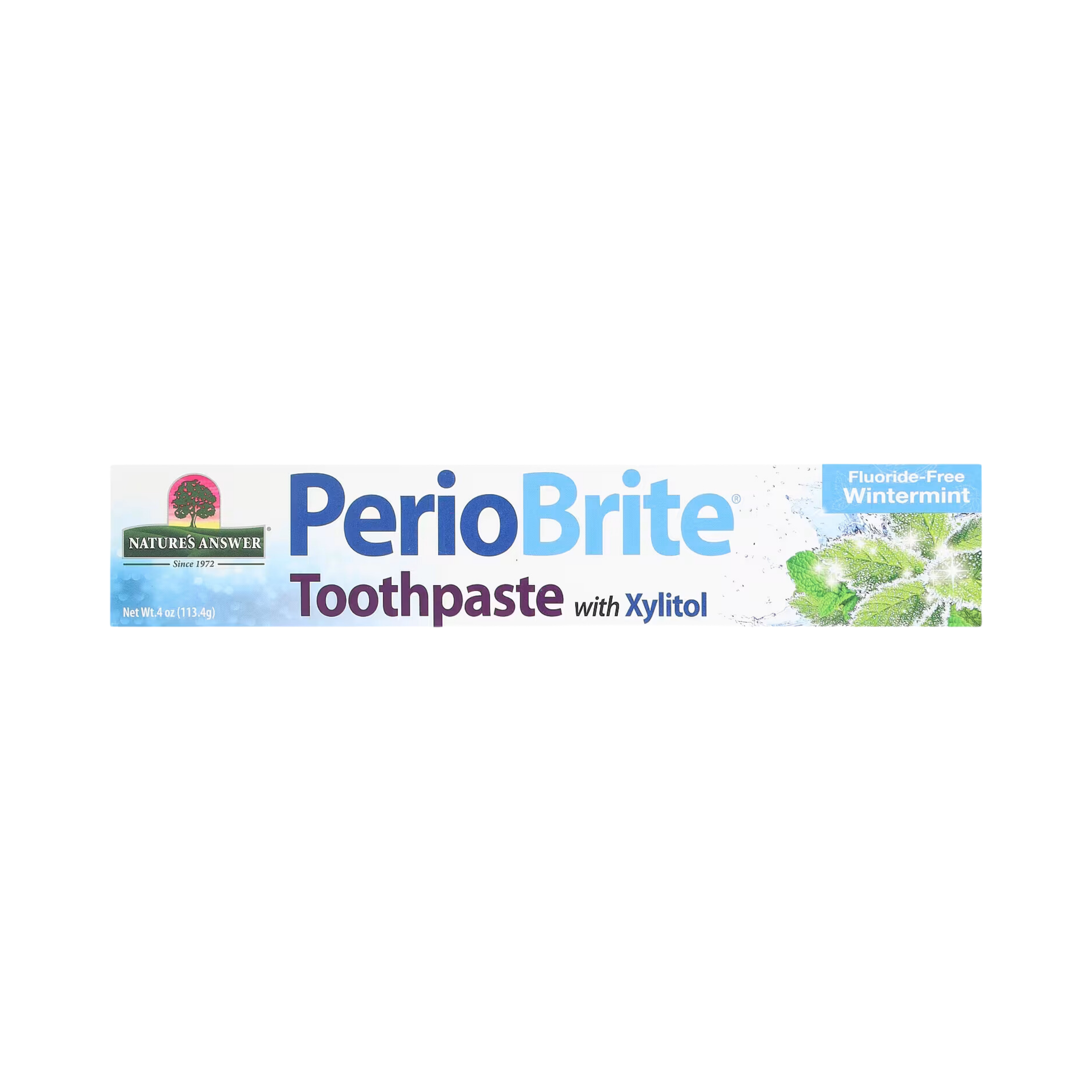 Nature's Answer - PerioBrite, Brightening Toothpaste Wintermint, 4 OZ