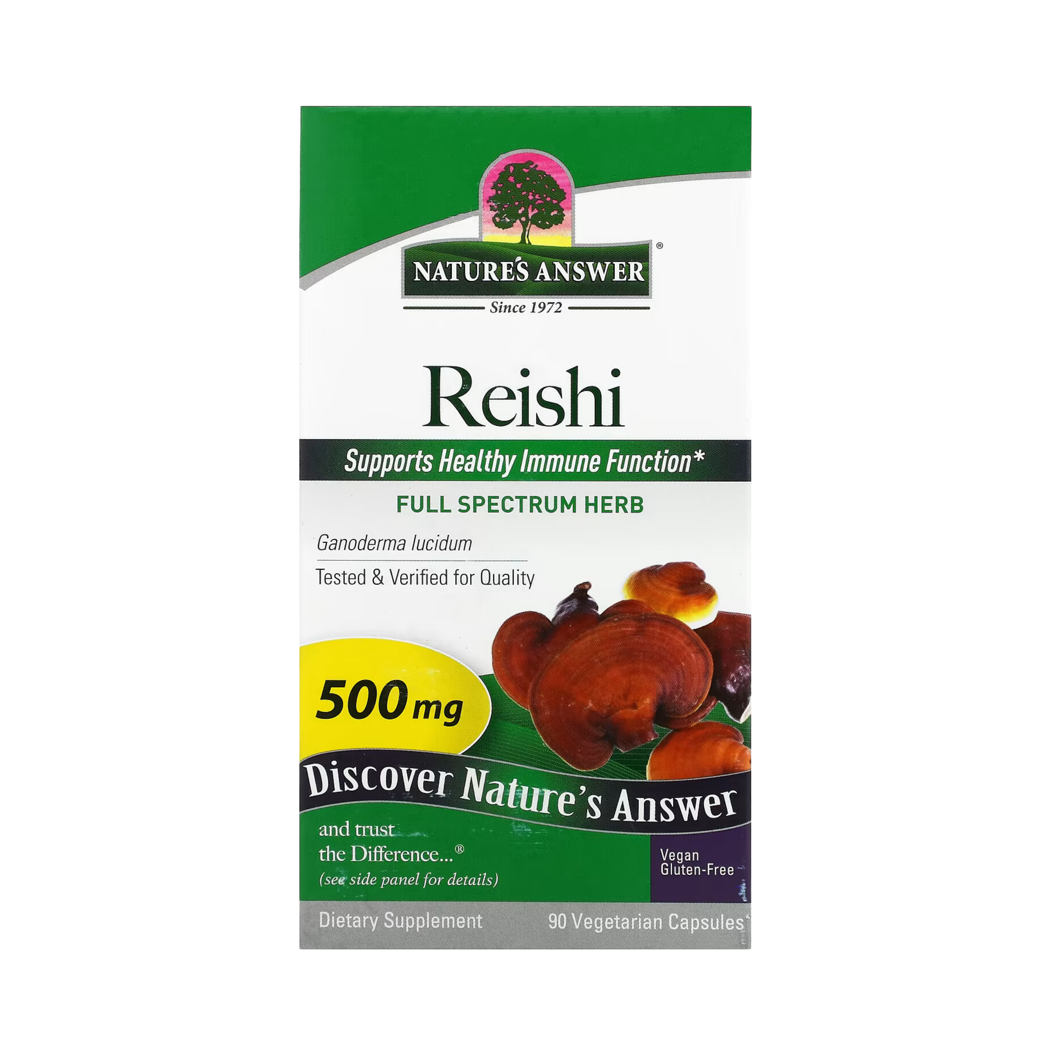 Nature’s Answer - Reishi, 90 Capsules