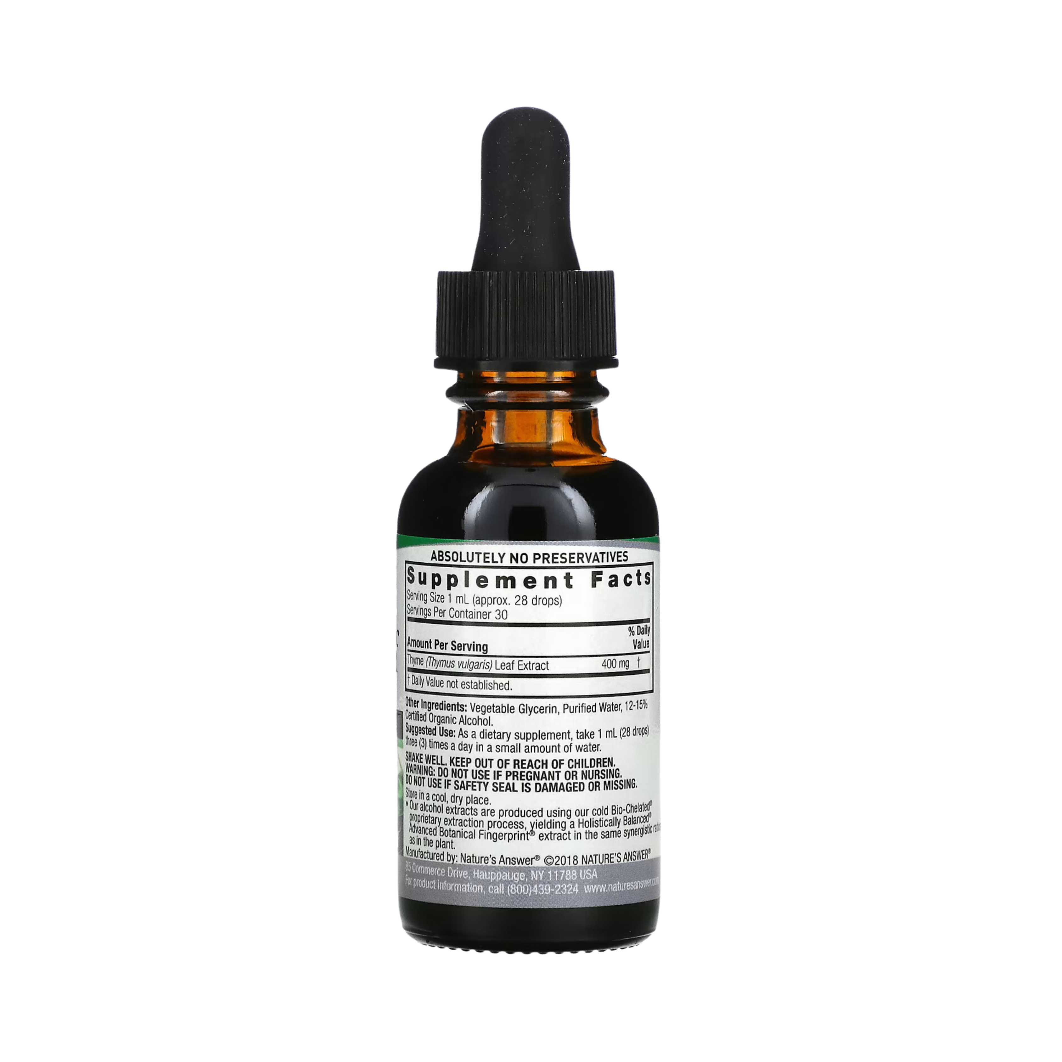 Nature’s Answer - Thyme Extract, 1 Oz