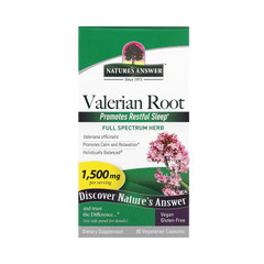 Nature's Answer - Valerian, 90 Vegetarian Capsules