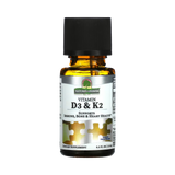 Nature's Answer - Vitamin D3 & K2, 0.5 OZ