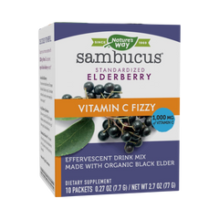 Nature's Way, Sambucus Vitamin C Fizzy, 10 Packets