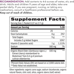 Nature's Way, Sambucus Vitamin C Fizzy, 10 Packets