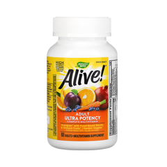 Nature's Way, Alive! Adult Ultra Potency Complete Multivitamin, 60 Tablets