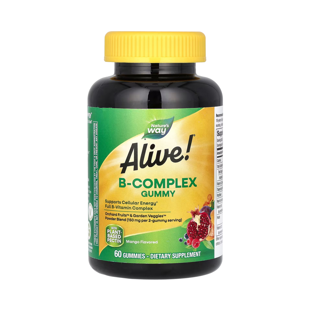 Nature's Way, Alive! B-Complex Gummies, 60 Gummies