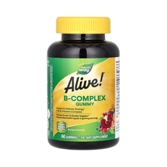 Nature's Way, Alive! B-Complex Gummies, 60 Gummies