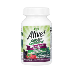 Nature's Way, Alive! Garden Goodness Women's Multivitamin, 60 Tablets