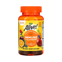 Nature's Way, Alive! Immune Gummies, 90 Gummies