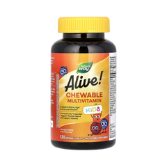 Nature's Way, Alive! Kids Chewable Multivitamin, 120 Tabs