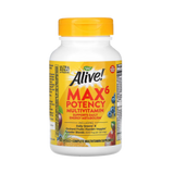 Nature's Way, Alive! Max6 Potency Multivitamin, No Added Iron, 90 Capsules