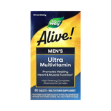 Nature's Way, Alive! Men’s Ultra Potency Multivitamin, 60 Tablets