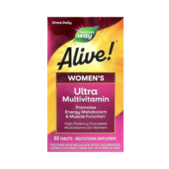 Nature's Way, Alive! Women’s Ultra Potency, 60 Tabs