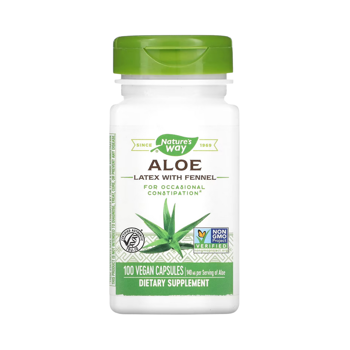 Nature's Way, Aloe, 100 Capsules