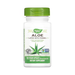 Nature's Way, Aloe, 100 Capsules