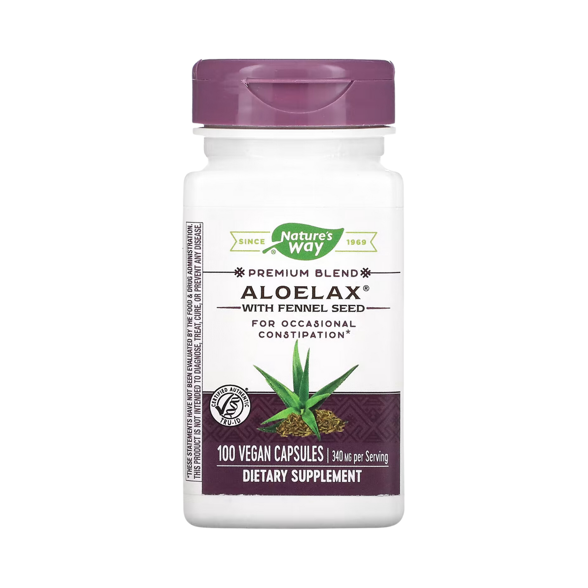 Nature's Way, Aloelax, 100 Capsules