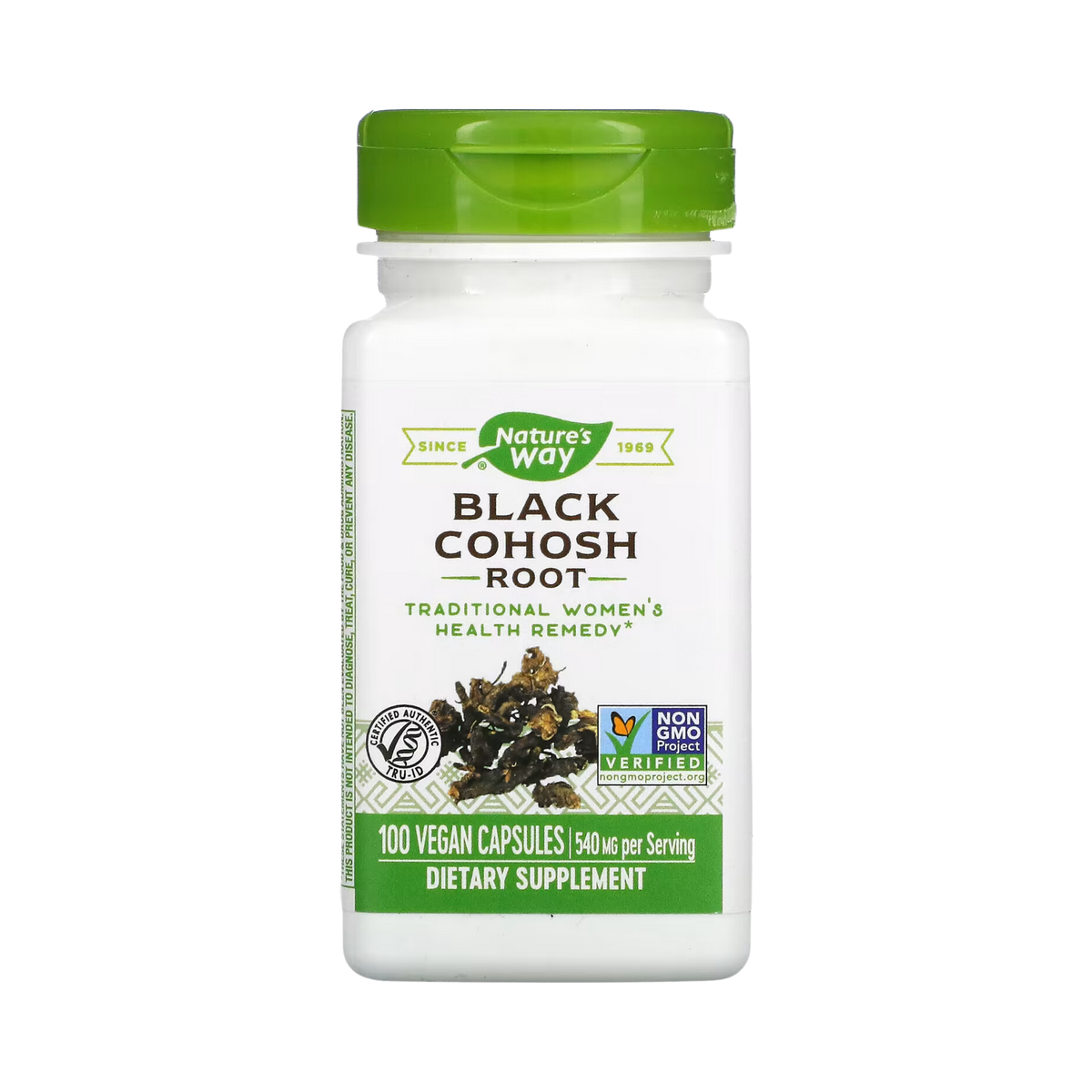 Nature's Way, Black Cohosh Root, 100 Capsules